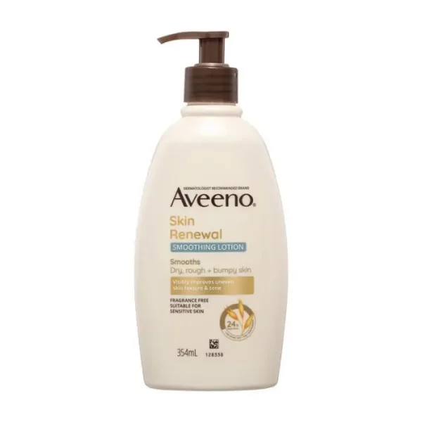 Aveeno Skin Renewal Smoothing Lotion | 354mL available at Kozymall in Bangladesh