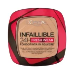 L'Oréal Paris Infallible 24 Hour Foundation in a Powder-220 Sand now available at Kozymall in Bangladesh