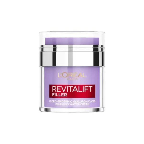 LOreal Paris Revitalift Filler Plumping Water Cream with Hyaluronic Acid | 50mL available at Kozymall in Bangladesh