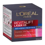 LOreal Paris Revitalift Laser x3 Night Cream | 50mL available at Kozymall in Bangladesh