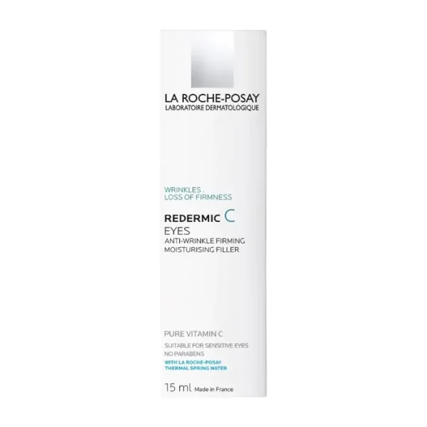 La Roche-Posay Redermic Vitamin C Anti-Ageing Eye Cream | 15mL available at Kozymall in Bangladesh
