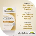 Natures Way  Beauty Collagen Mature Skin | 120 Tablets - Image 3