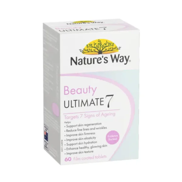 Natures Way Beauty Ultimate 7 | 60 Tablets now available at Kozymall in Bangladesh