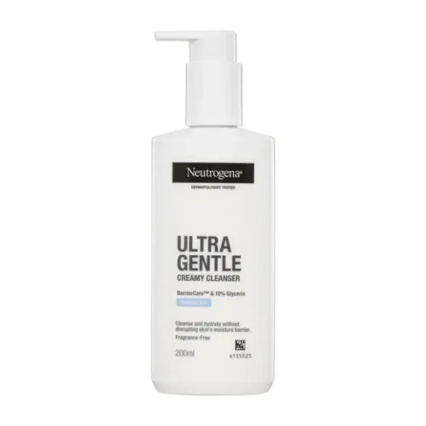 Neutrogena Ultra Gentle Creamy Face Cleanser 200ml in Bangladesh