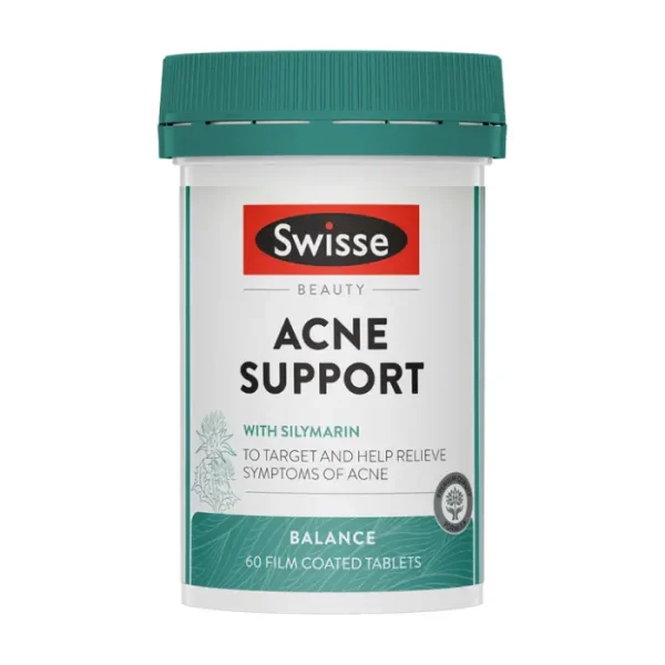 Swisse Beauty Acne Support | 60 Tablets now available at Kozymall in Bangladesh