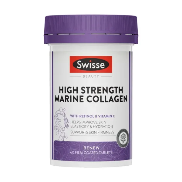 Swisse Beauty High Strength Marine Collagen | 60 Tablets now available at Kozymall in Bangladesh