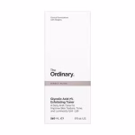 The Ordinary Glycolic Acid 7% Exfoliating Toner package