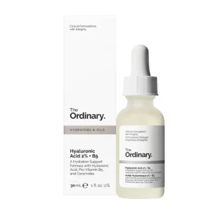 The Ordinary Hyaluronic Acid 2% + B5 (with Ceramides) 30mL available at Kozymall in Bangladesh
