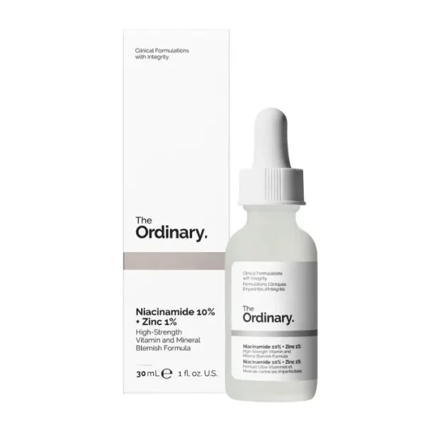 The Ordinary Niacinamide 10% + Zinc 1% 30mL available at Kozymall in Bangladesh