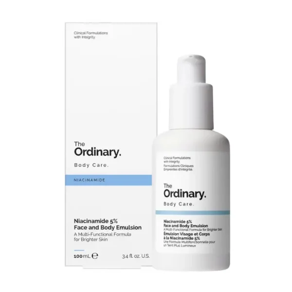 The Ordinary Niacinamide 5% Face and Body Emulsion | 100mL available at Kozymall in Bangladesh