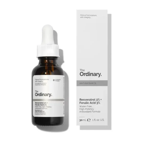 The Ordinary Resveratrol 3% + Ferulic Acid 3% | 30mL available at Kozymall in Bangladesh